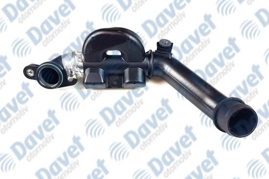 IBR 17663 Hava Hortumu Manifold Susturucu Borusu Scudo Iii Expert Iii Jumpy Iii Partner